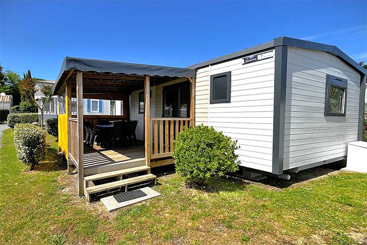 Premium Family mobile home 3 bedrooms 6 persons | Camping*** La Chênaie mobile home rental La Palmyre France