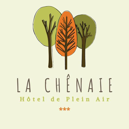 logo la Chênaie camping La Palmyre Les Mathes proche Royan Charente Maritime - Camping La Chenaie